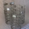 12 1 gallon stainless steel gopher baskets